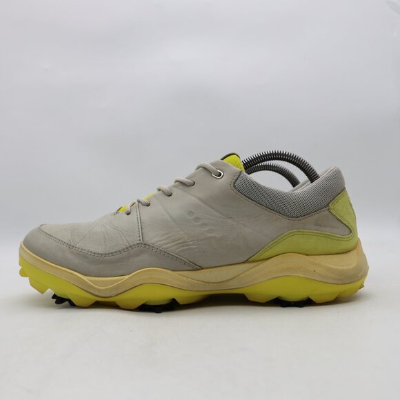 ECCO Biom Strike 2.0 Hydromax Yak Leather Golf Men's EU Size 43 Extra Width - Picture 4 of 12
